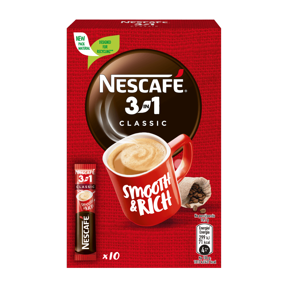 Nescafé® 3in1: Káva připravená snadno a rychle | Nescafé CZ